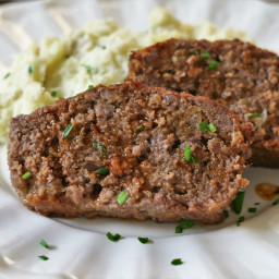 Low-Carb Meatloaf with Pork Rinds