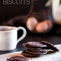 Low-Carb Mocha Lace Biscuits