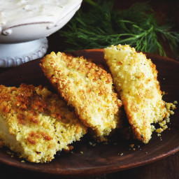 Low-Carb Oven Fried Fish Fillets Recipe
