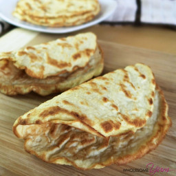 Low Carb Paleo Tortillas with Coconut Flour (3 Ingredients)