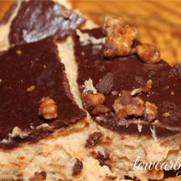 Low Carb Peanut Butter Chocolate Pie