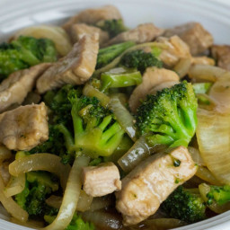 Low Carb Pork and Broccoli Stir Fry