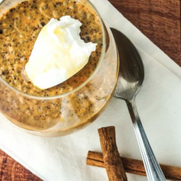 Low Carb Pumpkin Pie Chia Seed Pudding
