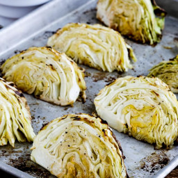 Low-Carb Roasted Cabbage with Lemon (Video)