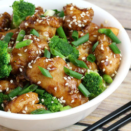 Low Carb Sesame Chicken