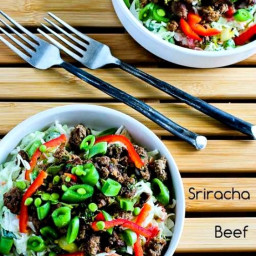 Low-Carb Sriracha Beef Cabbage Bowl