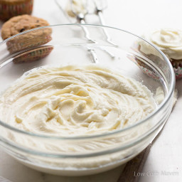 Low Carb Sugar Free Cream Cheese Frosting