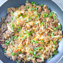 Low Carb Taco Cabbage Skillet