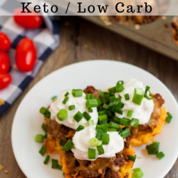 Low Carb Taco Cups {Keto Friendly}