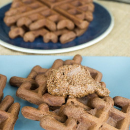 Low Carb Waffles | Double Chocolate!