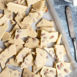 Low Carb White Chocolate Bark