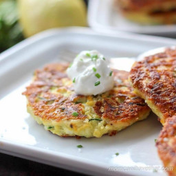 Low Carb Zucchini Fritters