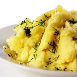 Low-Fat Garlic Mashed Potatoes
