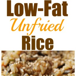 Low-Fat Unfried Rice