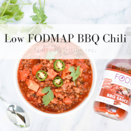 Low FODMAP BBQ Chili