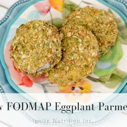 Low FODMAP Eggplant Parmesan
