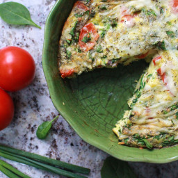 Low FODMAP Pizza Flavoured Frittata