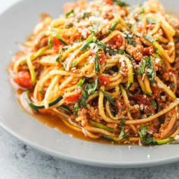 Low Fodmap Spaghetti and Zoodles