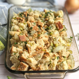 Low Sodium Stuffing Recipe (Healthy Holiday Sides)