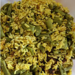 Lubia Polo (Green Bean Rice)