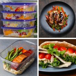 Lunch Meal Prep 5 Ways