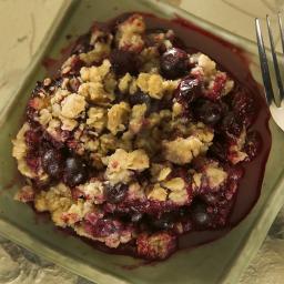 Lure Fish House’s blueberry cobbler