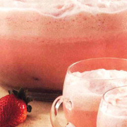 Luscious Strawberry Party Punch
