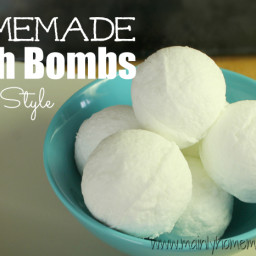 Lush Style Homemade Bath Bombs