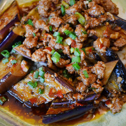 Ma Po Eggplant in Garlic Sauce