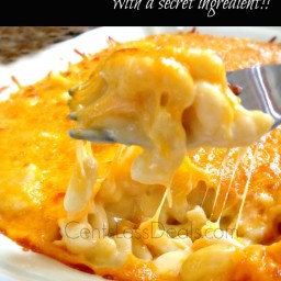 Macaroni and Cheese with a secret ingredient!