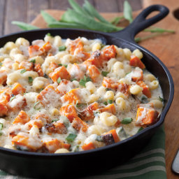 Macaroni and Cheese with Butternut Squash and Sage