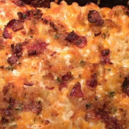 Macaroni and Cheese with Caramelized Onions and Bacon Recipe