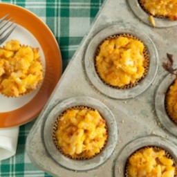 Macaroni and Three Cheese Lunch Muffins