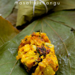 Madurai Potato Masala, Kizhangu Pottlam Recipe