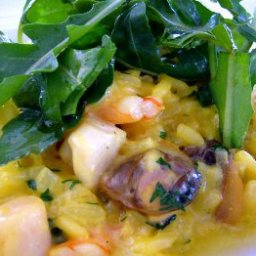 Main Course Seafood Risotto (Mf)