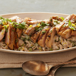 Main - Grilled Chicken and Lemon-Pepper Orzo