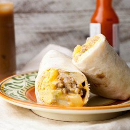 Make Ahead Breakfast Burrito Pouches