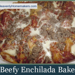 Make Ahead Meals: Beefy Enchilada Bake
