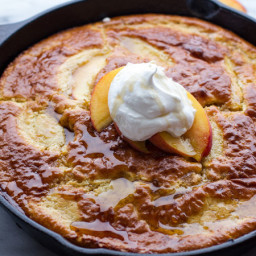 Make-Ahead Peach Breakfast Bake