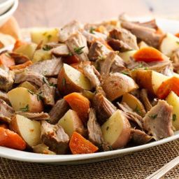 Make-Ahead Slow-Cooker Herbed Pork and Red Potatoes