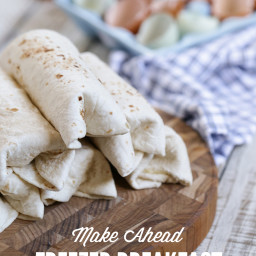 Make-Ahead Freezer Breakfast Burritos