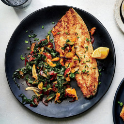 Make Almond-Crusted Trout With Swiss Chard in 20 Minutes