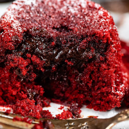 Make LAVA CAKE with a cake mix!