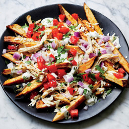 Make Loaded Greek Feta Fries in an Air-Fryer—Just 383 Calories