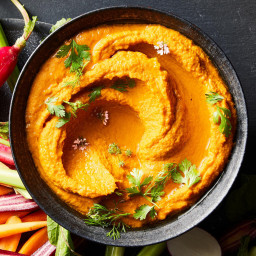 Make the Most of Root Veggie Season with Curried Carrot Dip