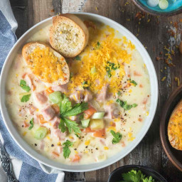 Make This Creamy Potato and Ham Soup for Lunch or Dinner
