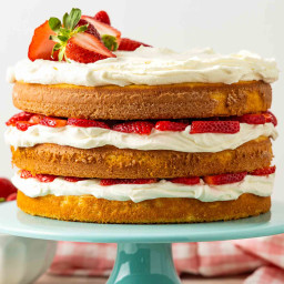 Make This Strawberry Shortcake Cake and Celebrate Berry Season In Style