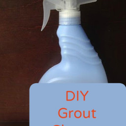 Make You Own Grout Cleaner