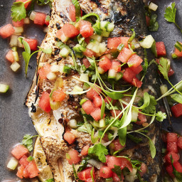 Make Your Fish Party-Worthy with Watermelon Salsa