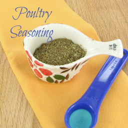 Make your Own DIY Poultry Seasoning Plus FREE spice jar label